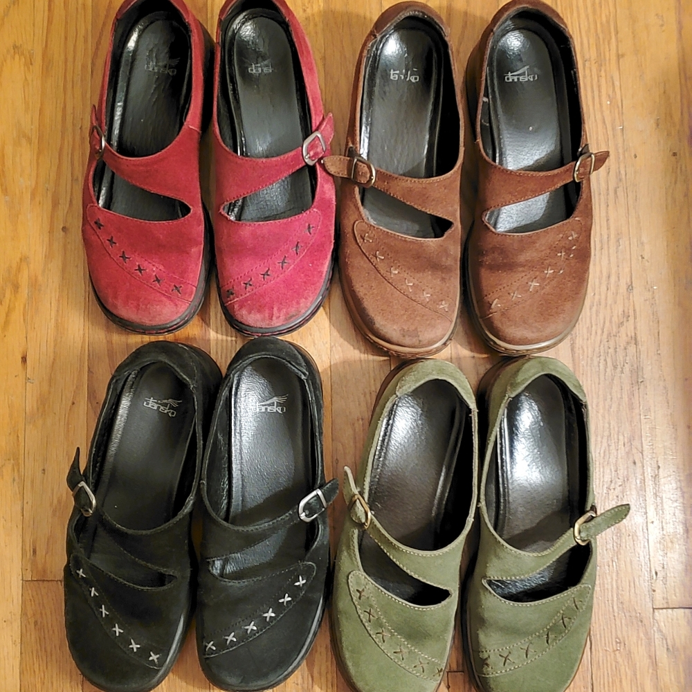 Dansko mary jane shoes - 4 pair lot